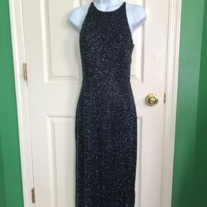 Blue gown size 8
